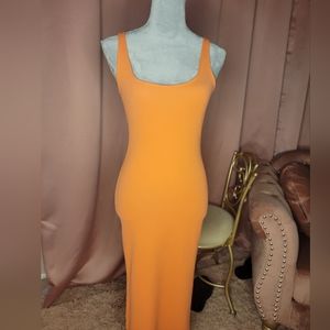 Orange Maxi Dress